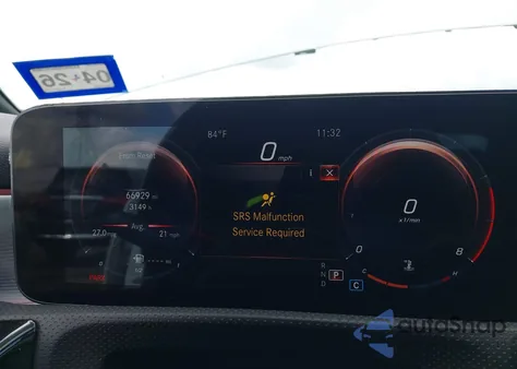 2022 Mercedes-Benz A 220 from USA, damaged, VIN W1K3G4EB2NJ337772